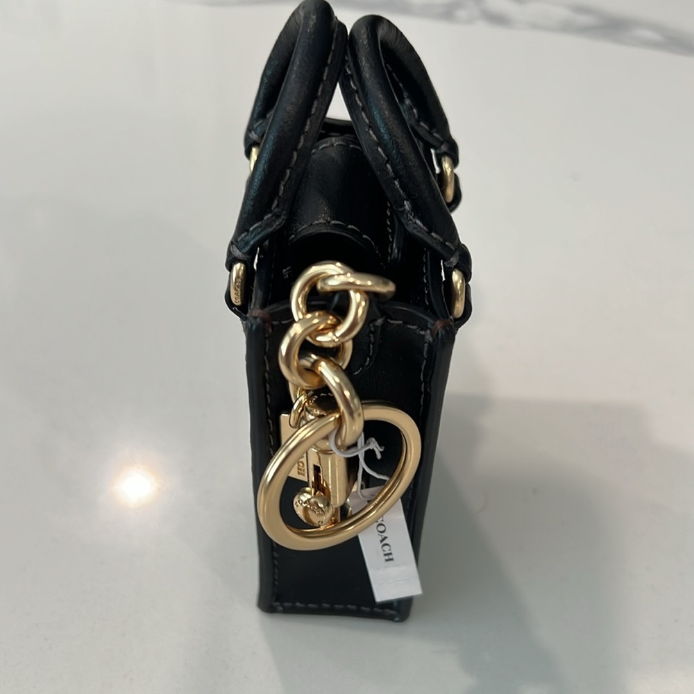 Cute. COACH Mini Bag Charm. - Picture 6 of 16